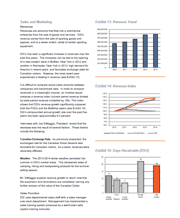 Our Report